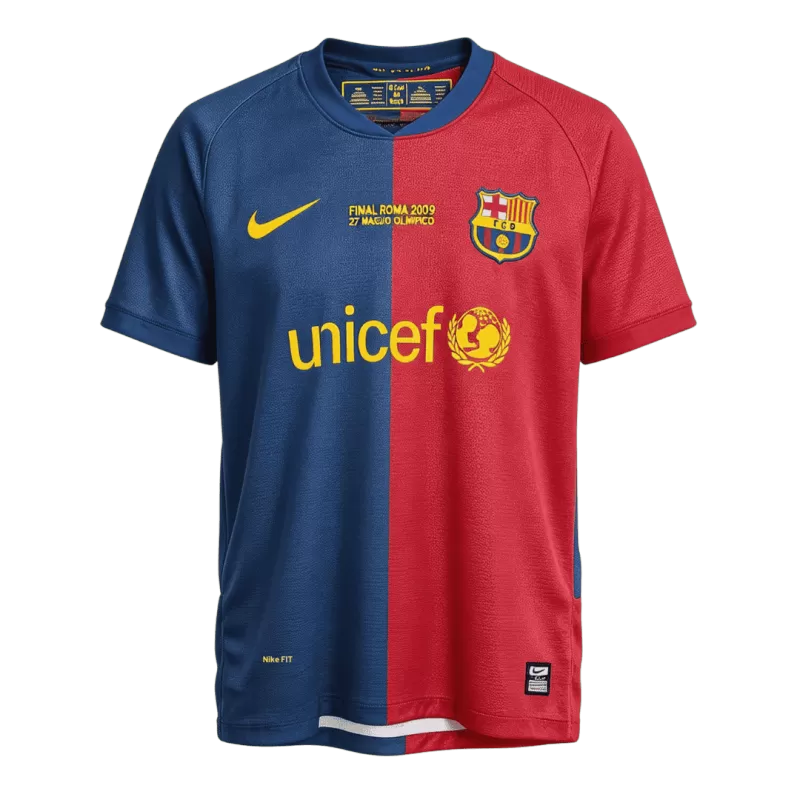 Barcelona Home Retro Jersey 2008/09 - UCL Final