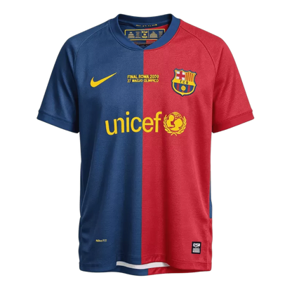 Barcelona Home Retro Jersey 2008/09 - UCL Final