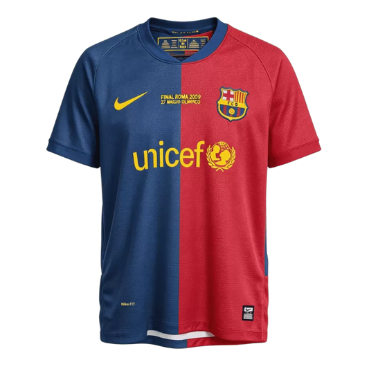 Barcelona Home Retro Jersey 2008/09 - UCL Final