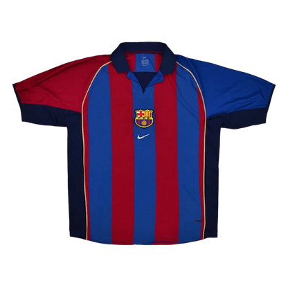 Barcelona Home Retro Jersey 2001/02