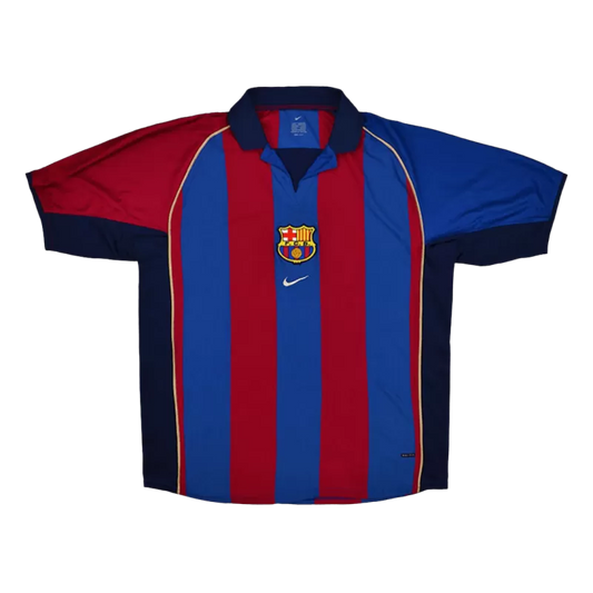 Barcelona Home Retro Jersey 2001/02