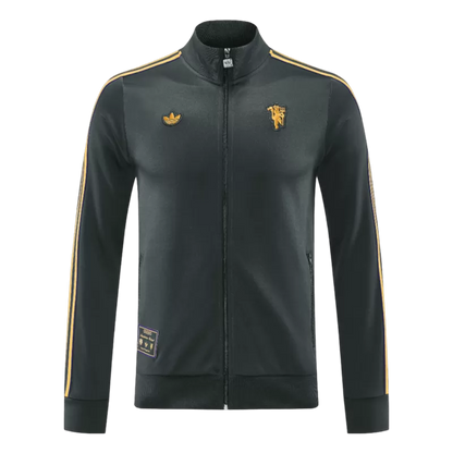 Manchester United Track Jacket 2025/26 - Black jersey