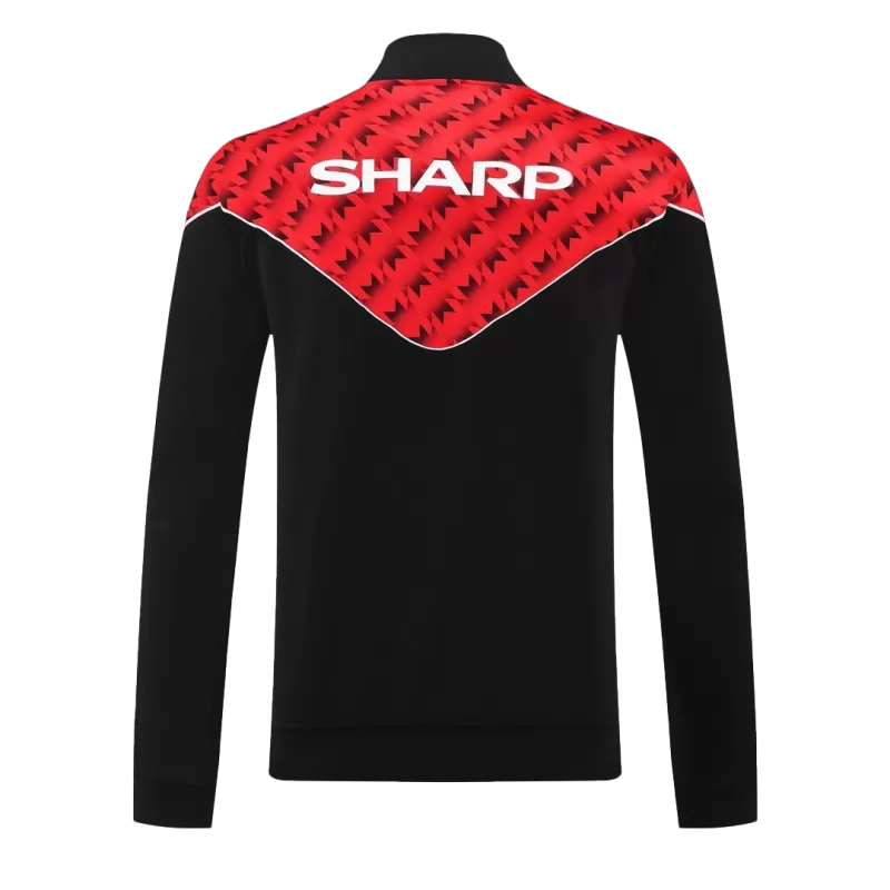 Manchester United Track Jacket 2025/26 - Red&Black jersey