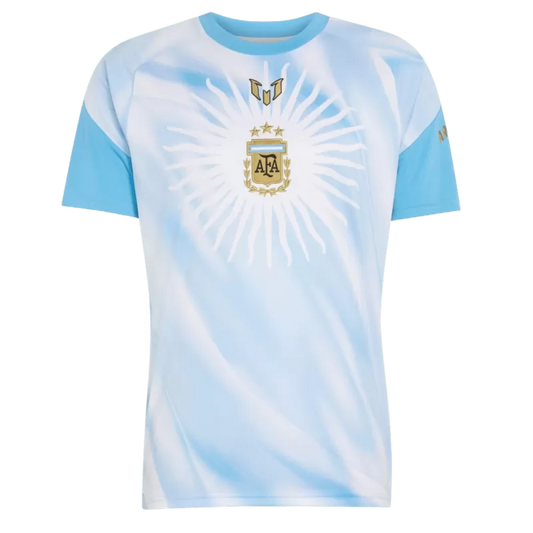 Argentina x Messi Pre-Match Soccer Jersey 2026 Blue & White