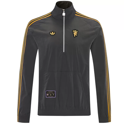 Manchester United Windbreaker Jacket 2026 - grey jersey