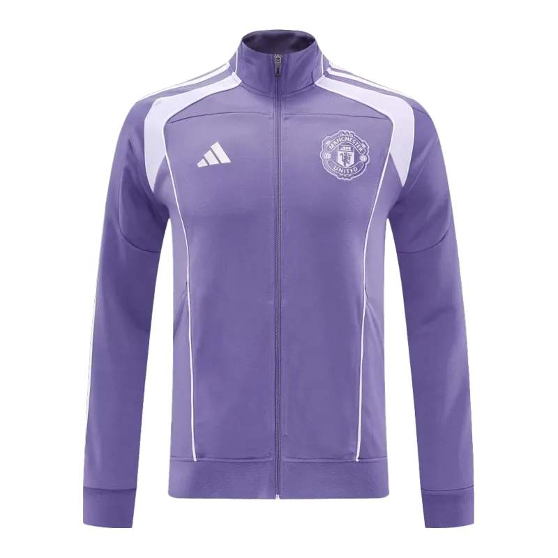 Manchester United Track Jacket 2025/26 - Purple jersey