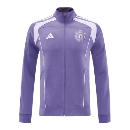 Manchester United Track Jacket 2025/26 - Purple jersey
