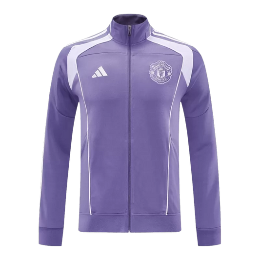 Manchester United Track Jacket 2025/26 - Purple jersey