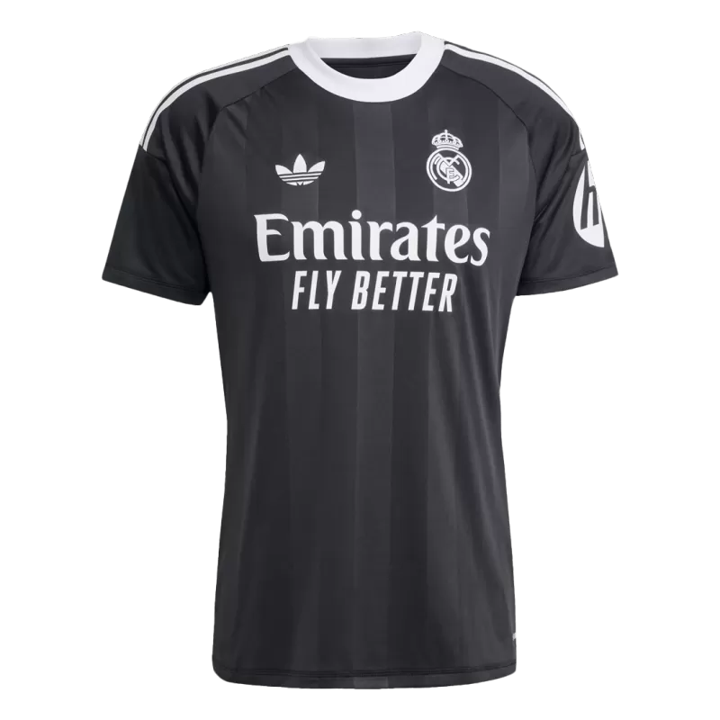 Real Madrid Goalkeeper Soccer Jersey 2025/26 Black