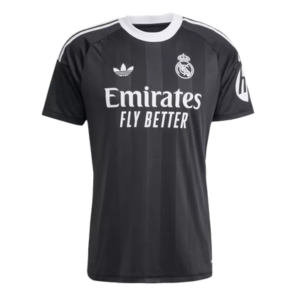 Real Madrid Goalkeeper Soccer Jersey 2025/26 Black