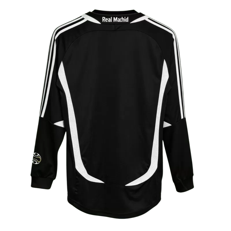 Real Madrid Away Retro Jersey 2006/07 (Long Sleeve)