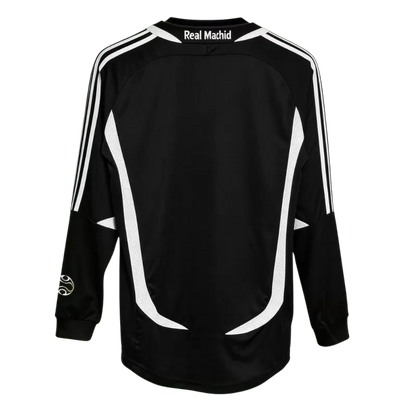 Real Madrid Away Retro Jersey 2006/07 (Long Sleeve)