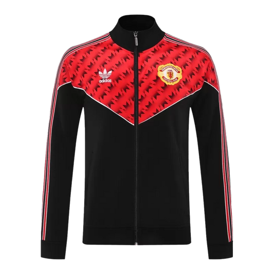 Manchester United Track Jacket 2025/26 - Red&Black jersey