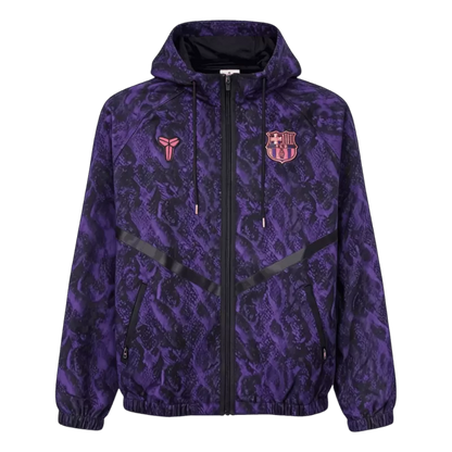 Barcelona Away Hoodie Jacket 2026/27 - Purple jersey
