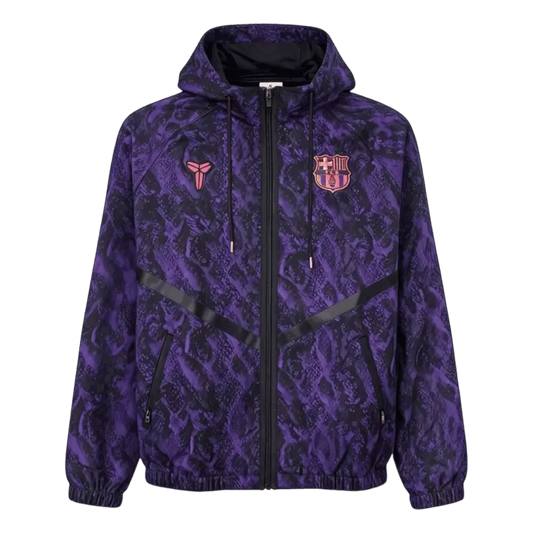 Barcelona Away Hoodie Jacket 2026/27 - Purple jersey