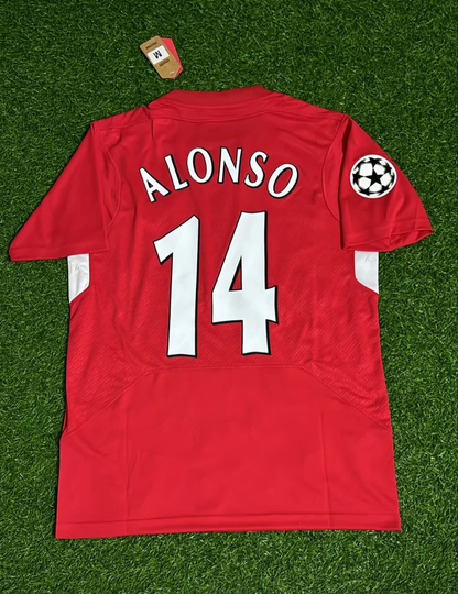 Liverpool 2005 Champions League Final Red Retro Jersey
