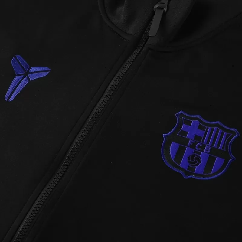 Barcelona Track Jacket 2025/26 - Black & Purple jersey