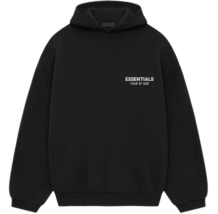 Fear Of God Essentials Hoodie Fleece Black