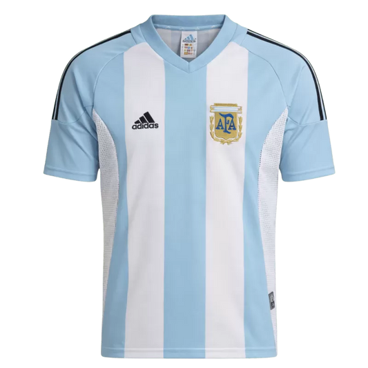 Retro Jersey Argentina Home World Cup 2002
