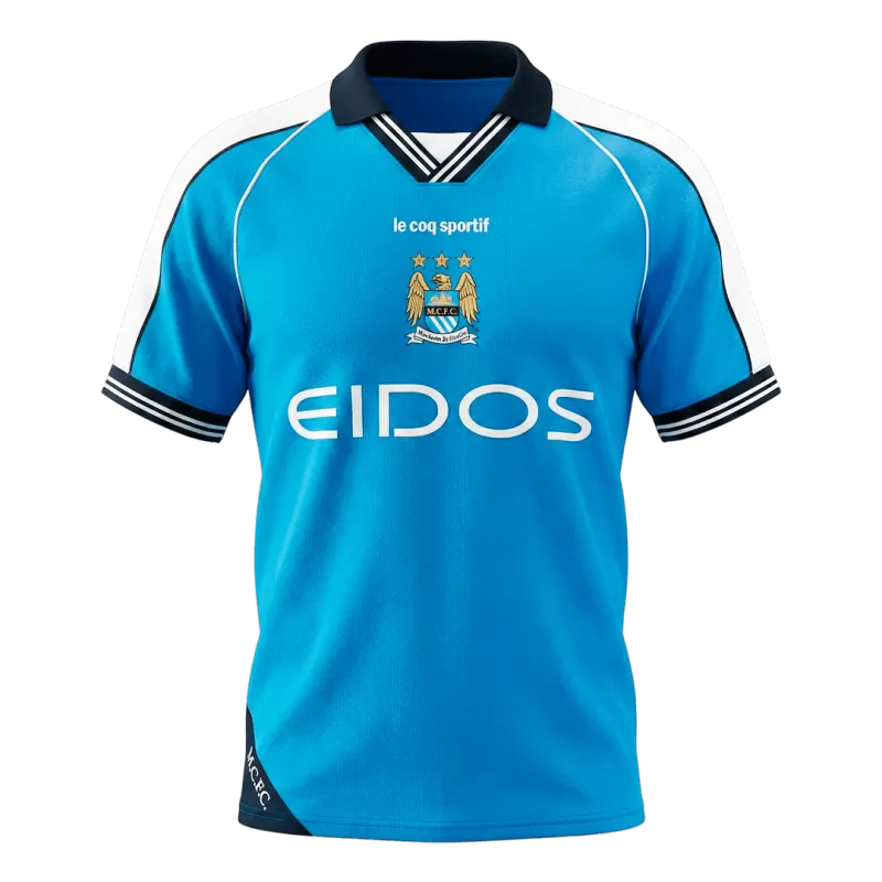 Retro Jersey Manchester City Home 1999/01