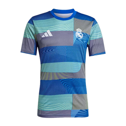 Real Madrid Pre-Match Soccer Jersey 2025/26 Blue