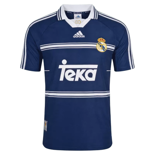 Real Madrid Away Retro Jersey 1998/99
