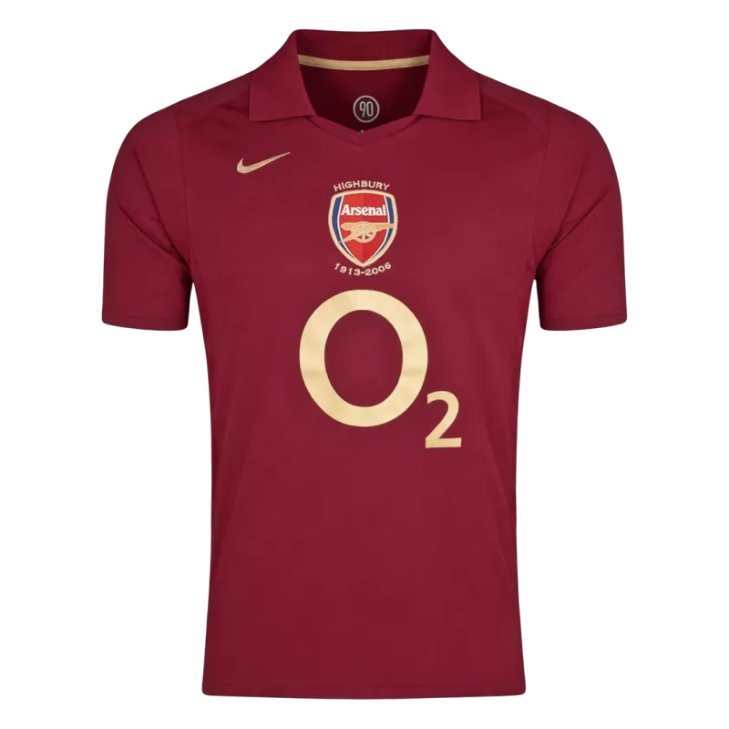 Arsenal Home Retro Jersey 2005/06