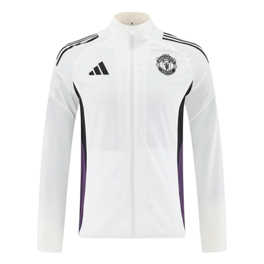 Manchester United Track Jacket 2025/26 - White jersey