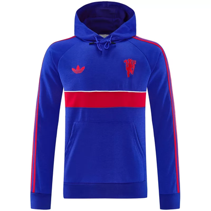 Manchester United Hoodie Tracksuit 2026/27 Blue jersey