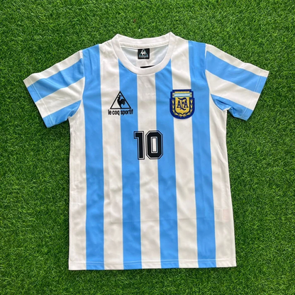 Argentina 1986 Home Retro Football jersey