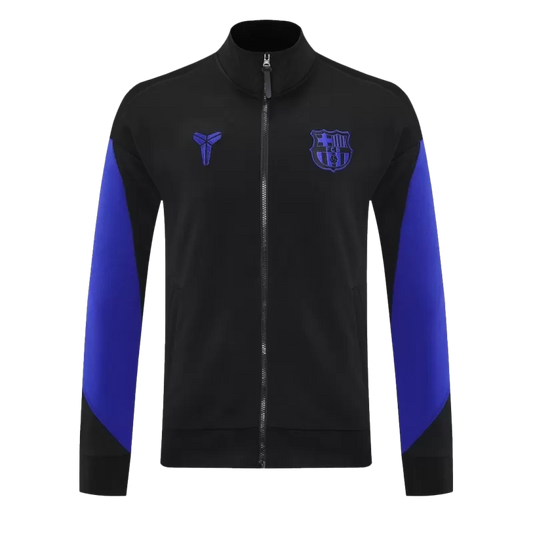 Barcelona Track Jacket 2025/26 - Black & Purple jersey