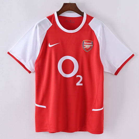 Arsenal Home Retro Jersey 2002/04