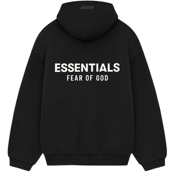 Fear Of God Essentials Hoodie Fleece Black