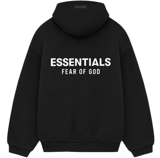 Fear Of God Essentials Hoodie Fleece Black