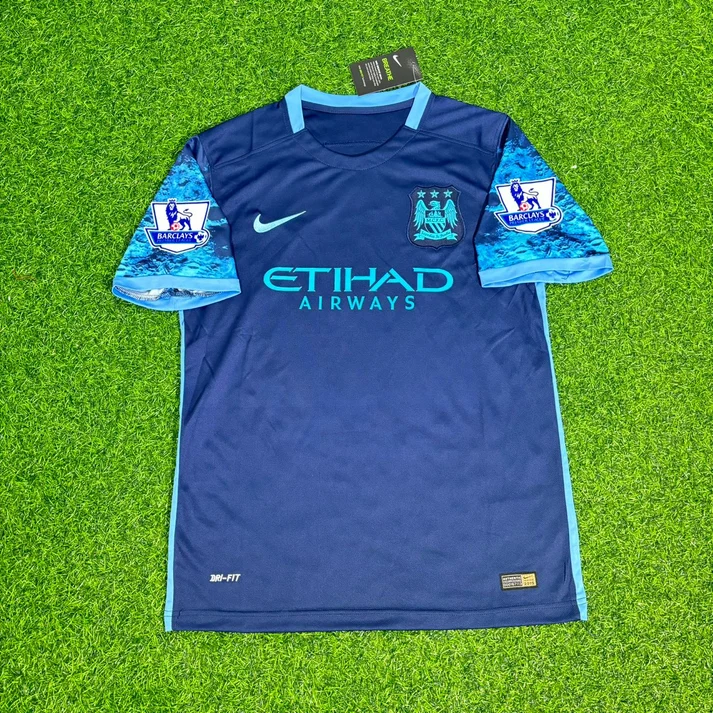 Sergio Kun Aguero 10- Manchester City 2016 2017 Season Retro Jersey