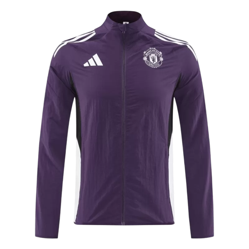 Manchester United Track Jacket 2025/26 - Purple jersey