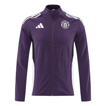 Manchester United Track Jacket 2025/26 - Purple jersey