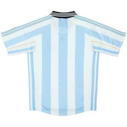 Retro Jersey Argentina Home World Cup 1998