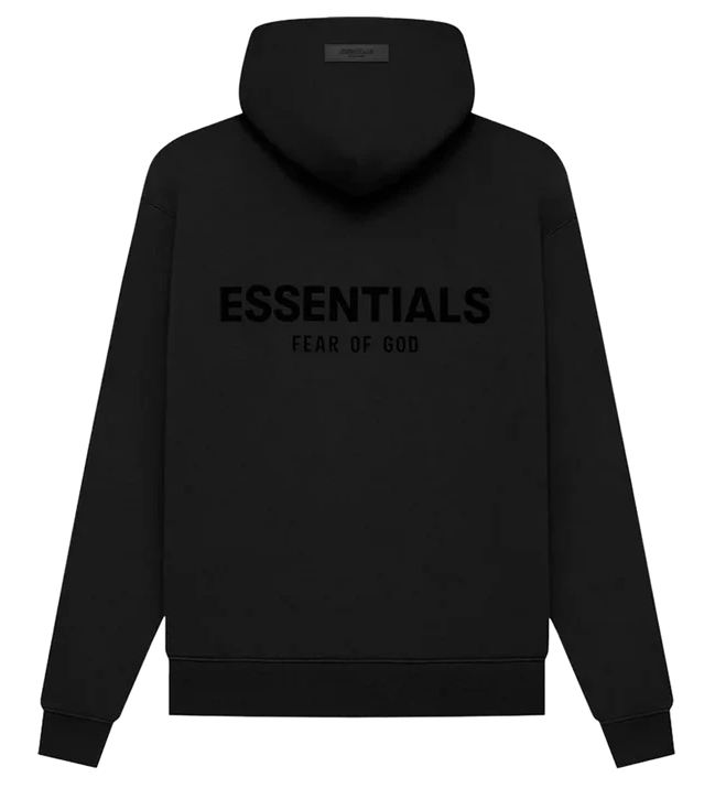 Fear Of God Essentials Hoodie Total Black