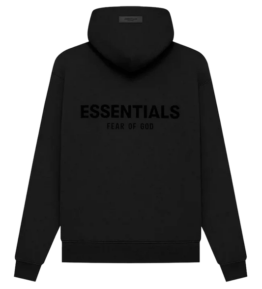 Fear Of God Essentials Hoodie Total Black