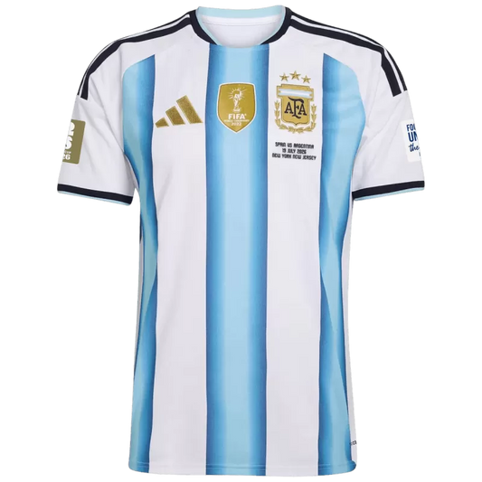 Argentina Home Player Version Jersey World Cup 2026 - Final Match(With Patches)