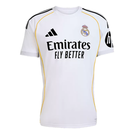 Real Madrid Home Soccer Jersey 2025/26